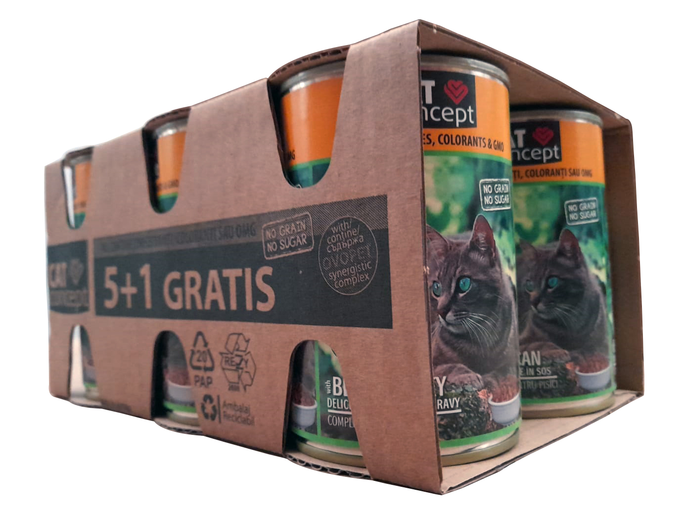 CAT CONCEPT CONS VITA_CURCAN 415 G 5+1 GRATIS