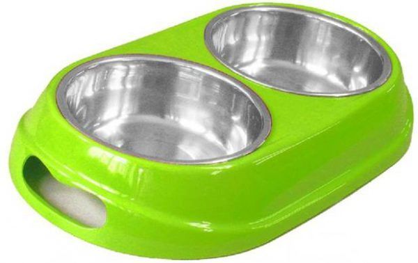 PET EXPERT CASTRON MELAMINA INOX GREEN 2x500 ML 8043